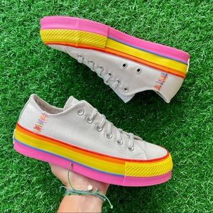 Converse All Star Ctas Lift Ox Rainbow 1908
